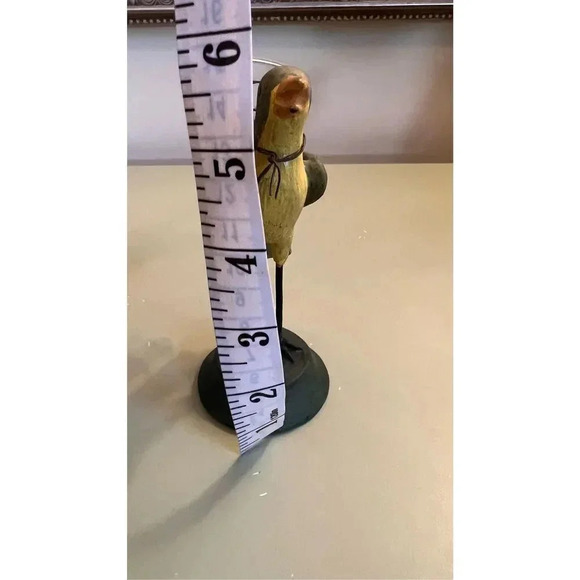 Set‎ of 2 Hand-painted Birds Finch Decorative Vase Candle Holders - Picture 8 of 10